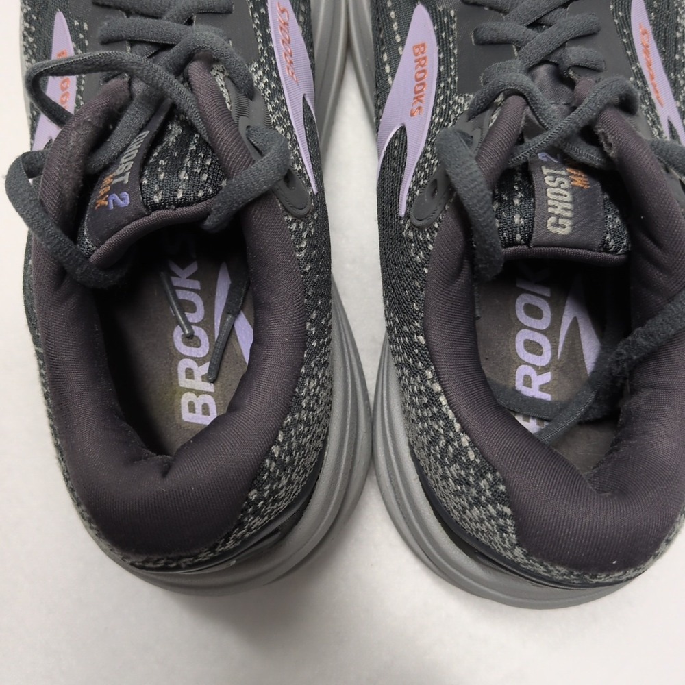 Brooks Ghost Max 2 Running Shoes Womens 6.5 B - Sweet Lavender Gray - Picture 5 of 8